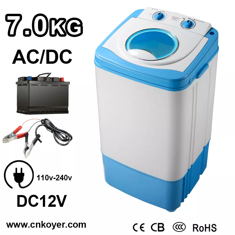 DC 12V سنگل ٹب واشنگ مشین